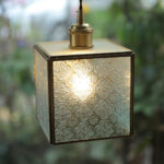Patterned Glass Pendant Lamp - Image 17