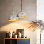 Pear Shape Ceramic Pendant Light - Image 6