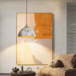 Pear Shape Ceramic Pendant Light - Image 5