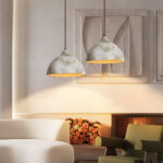 Pear Shape Ceramic Pendant Light - Image 4