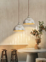 Pear Shape Ceramic Pendant Light - Image 8