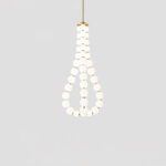 Glass Pearl Necklace Chandelier - Image 14