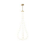 Glass Pearl Necklace Chandelier - Image 11