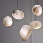 Pebbles Alabaster Pendant Lamp - Image 2