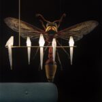 Paper Crane Bird LED Chandelier - Image 3