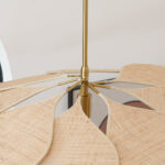 Petals Bloom Rattan Pendant Lamp - Image 8
