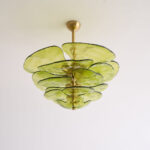Petals Gold Murano Chandelier - Image 11