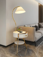 Pleated Nightstand Floor Light - Image 11