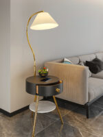 Pleated Nightstand Floor Light - Image 20
