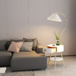 Pleated Nightstand Floor Light - Image 2