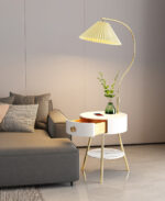 Pleated Nightstand Floor Light - Image 12