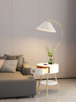 Pleated Nightstand Floor Light - Image 16