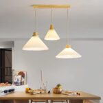 Pleated Wooden Pendant Light - Image 10