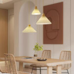Pleated Wooden Pendant Light - Image 18