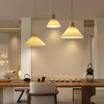 Pleated Wooden Pendant Light - Image 19
