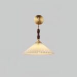 Pleated Wooden Wall Lamp - Image 19
