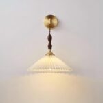Pleated Wooden Wall Lamp - Image 18