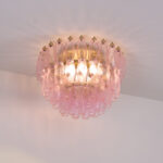 Poliedri Murano Pink Ceiling Light - Image 17
