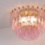 Poliedri Murano Pink Ceiling Light - Image 8