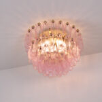 Poliedri Murano Pink Ceiling Light - Image 12