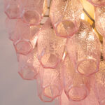 Poliedri Murano Pink Ceiling Light - Image 14