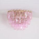 Poliedri Murano Pink Ceiling Light - Image 5