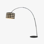 Polka Arc Fabric Floor Lamp - Image 17