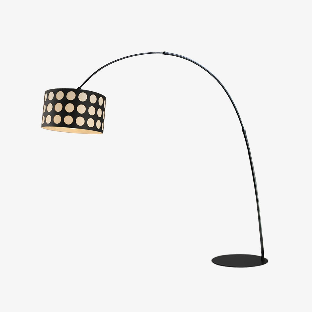 Polka_Arc_Fabric_Floor_Lamp__1.jpg Polka Arc Fabric Floor Lamp - Image 1