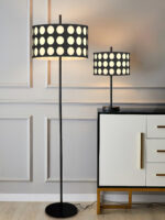 Polka Arc Fabric Floor Lamp - Image 10