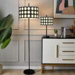 Polka Arc Fabric Floor Lamp - Image 19