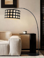Polka Arc Fabric Floor Lamp - Image 12