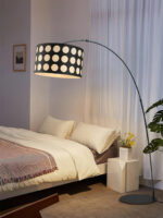 Polka Arc Fabric Floor Lamp - Image 6
