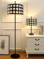 Polka Arc Fabric Floor Lamp - Image 8