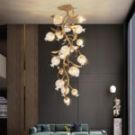Pomegranate Brass Ceiling Lamp - Image 2