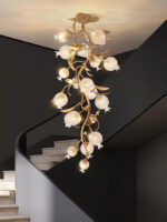 Pomegranate Brass Ceiling Lamp - Image 14