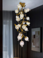 Pomegranate Brass Ceiling Lamp - Image 15