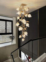 Pomegranate Brass Ceiling Lamp - Image 18