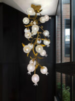 Pomegranate Brass Ceiling Lamp - Image 5
