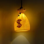Prosperity Pouch Resin Pendant Lamp - Image 6