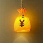Prosperity Pouch Resin Pendant Lamp - Image 18