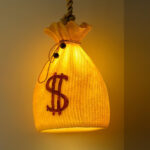 Prosperity Pouch Resin Pendant Lamp - Image 8