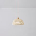 Rattan Arch Pendant Lamp - Image 16