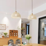 Rattan Arch Pendant Lamp - Image 10