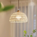 Rattan Arch Pendant Lamp - Image 3