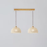 Rattan Arch Pendant Lamp - Image 17