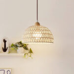 Rattan Arch Pendant Lamp - Image 2