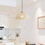 Rattan Arch Pendant Lamp - Image 8