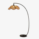 Rattan Bloom Arc Floor Lamp - Image 16
