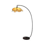 Rattan Bloom Arc Floor Lamp - Image 15