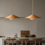 Rattan Hat Pendant Light - Image 2